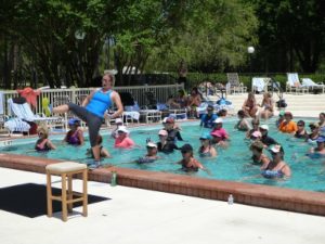 water exercise class